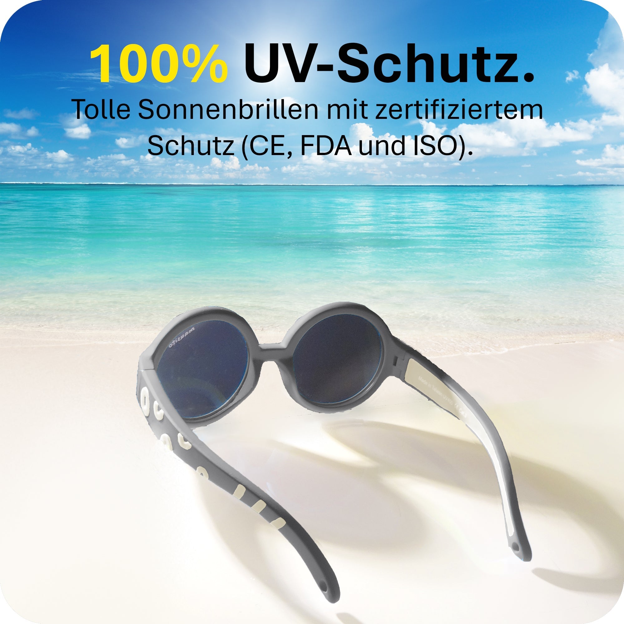 THE HIPPIE - von 6 - 24 Monaten & von 2 - 5 Jahren - MAUSITO - Kindersonnenbrillen für Jungen und Mädchen