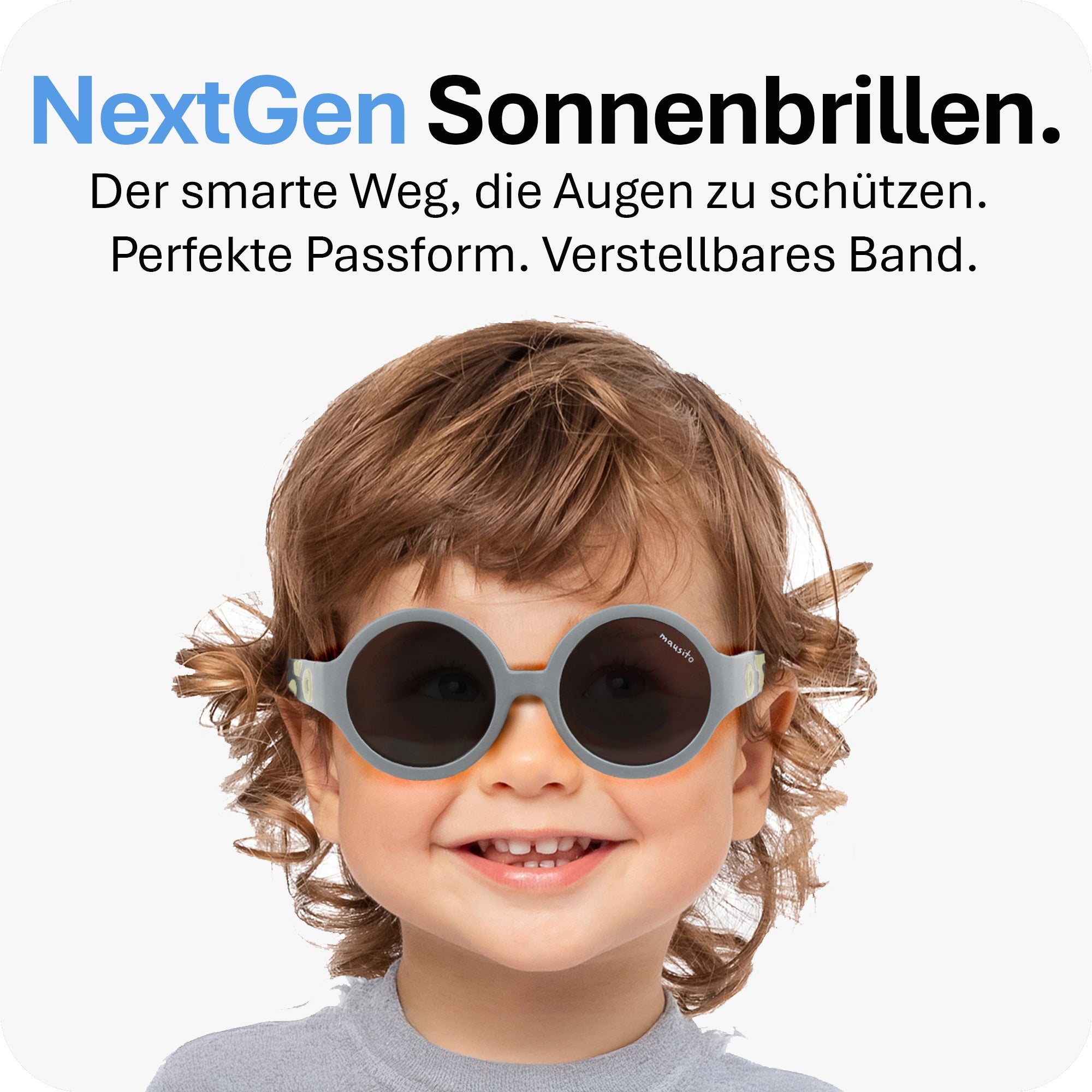 THE HIPPIE - von 6 - 24 Monaten & von 2 - 5 Jahren - MAUSITO - Kindersonnenbrillen für Jungen und Mädchen