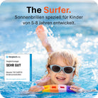 THE SURFER - von 2 - 4 Jahren & von 5 - 8 Jahren - MAUSITO - Kindersonnenbrillen für Jungen und Mädchen